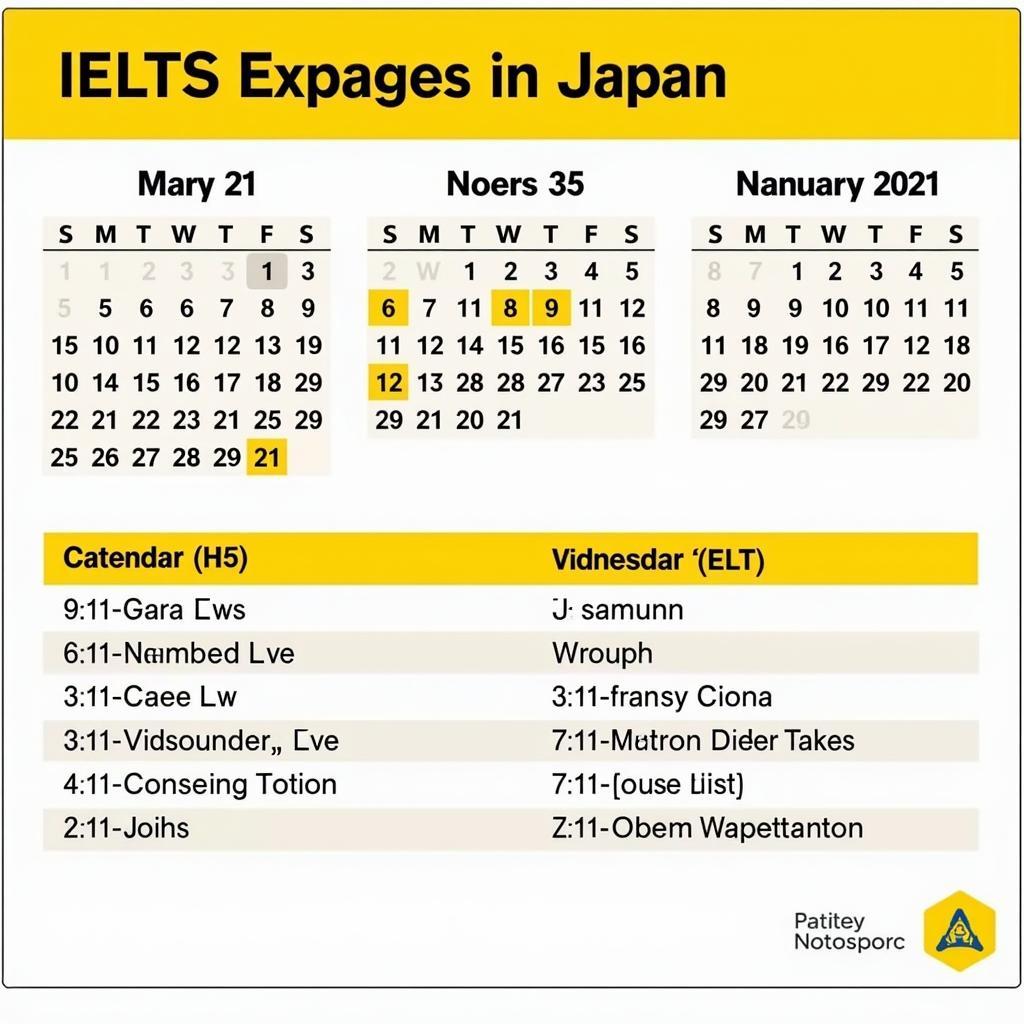 Lịch thi IELTS tại Nhật Bản: Cập nhật mới nhất