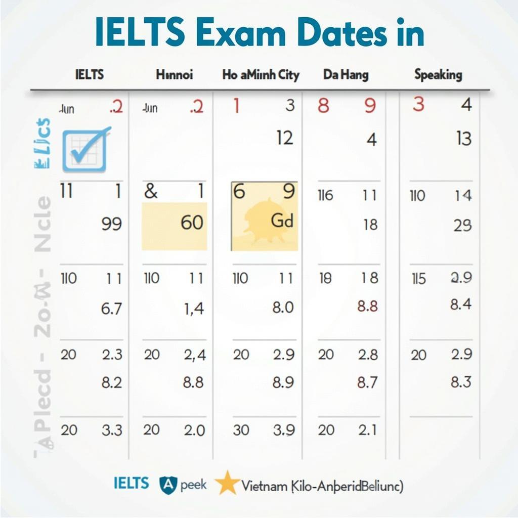 Lịch thi IELTS tại Việt Nam