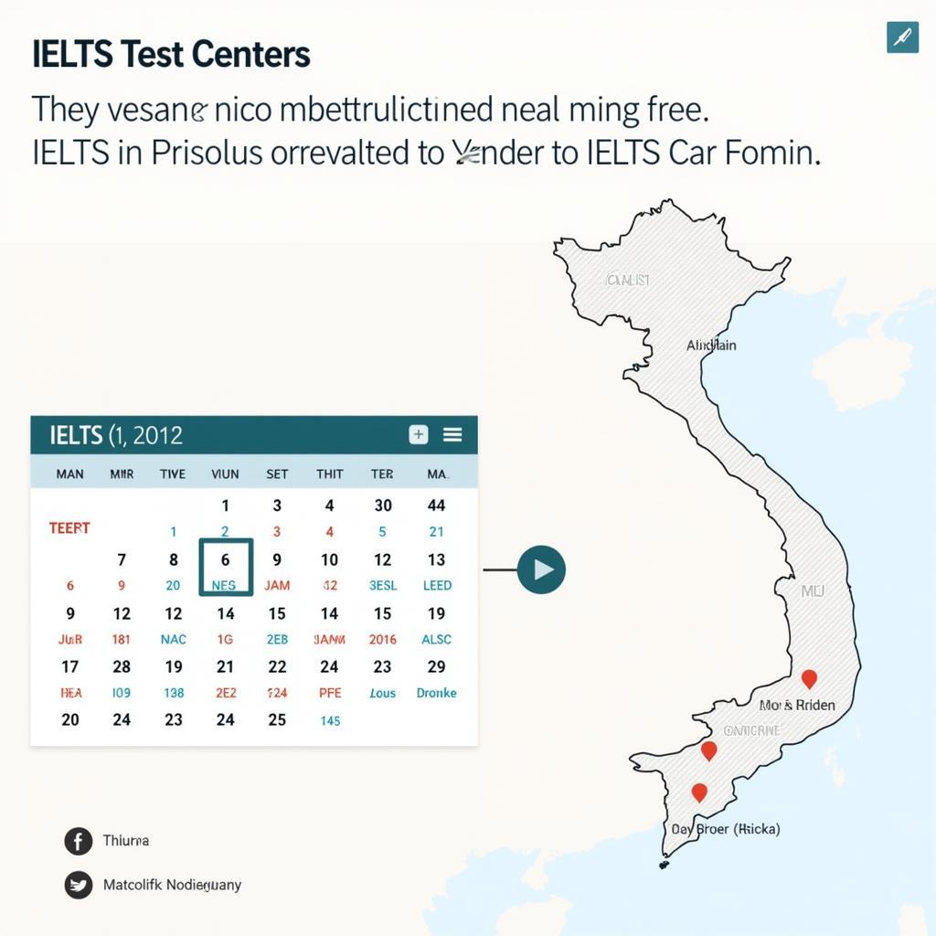 Lịch thi và địa điểm thi IELTS