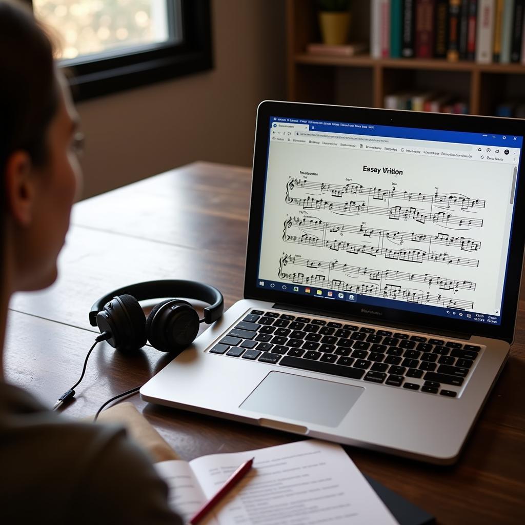 Luyện tập viết music IELTS essay