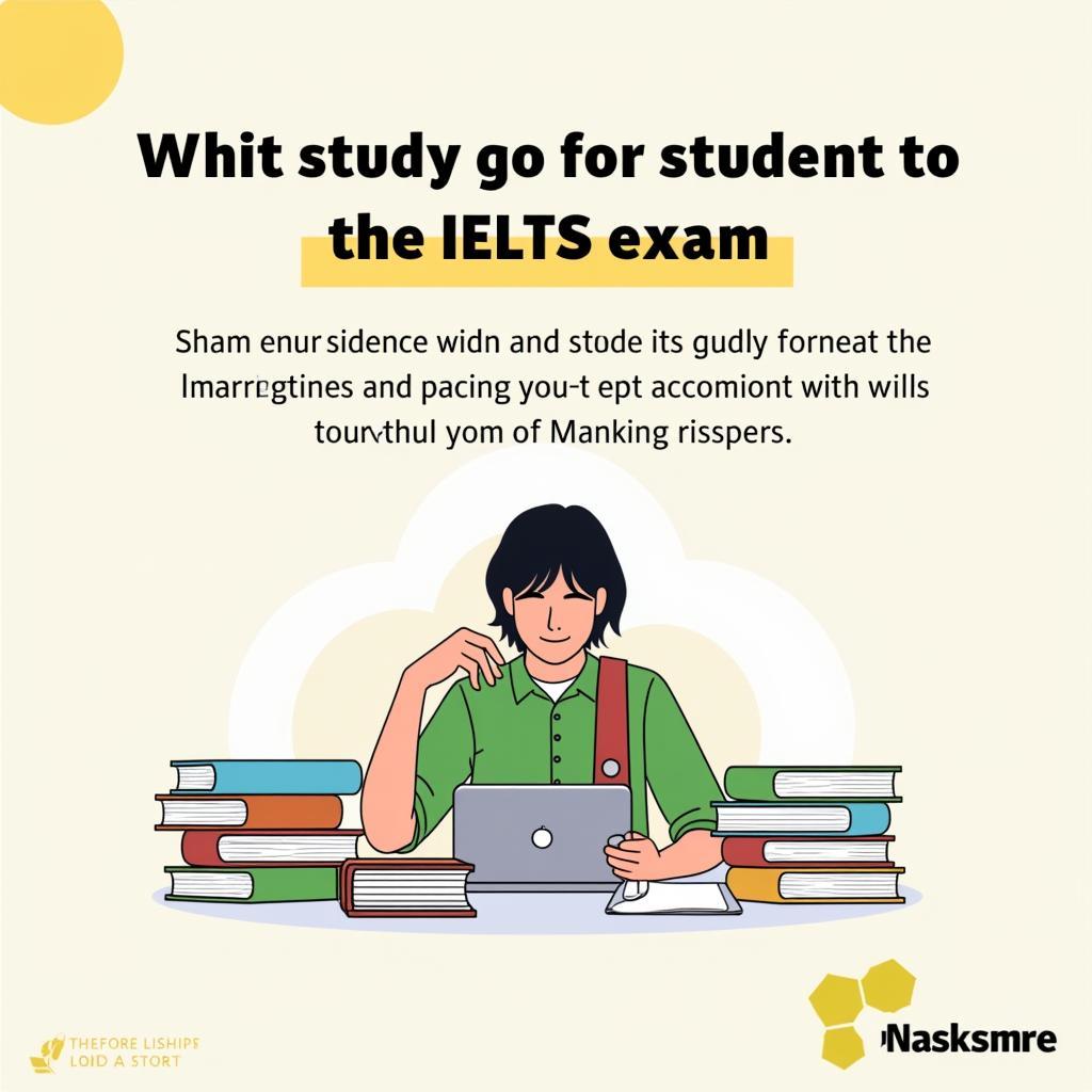 Luyện thi IELTS hiệu quả với sách và laptop