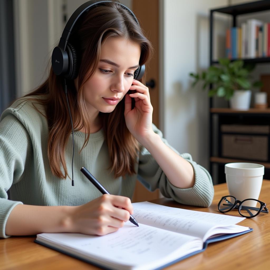 Luyện tập kỹ năng ghi chép IELTS Listening