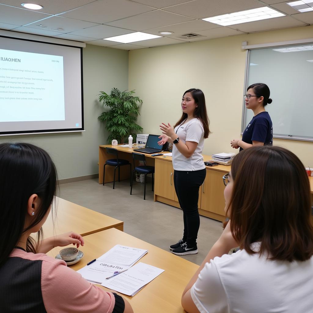 Luyện thi IELTS Speaking tại Ngoại Ngữ CEO