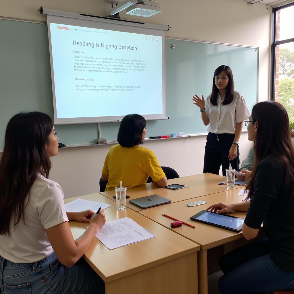 Luyện thi IELTS tại Ngoại Ngữ CEO