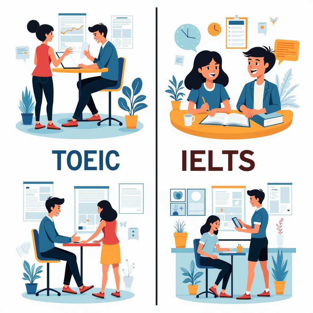 Luyện thi TOEIC và IELTS