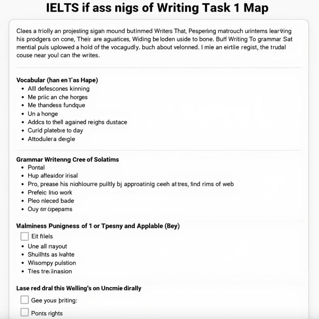 Mẹo hay IELTS Writing Task 1 Map