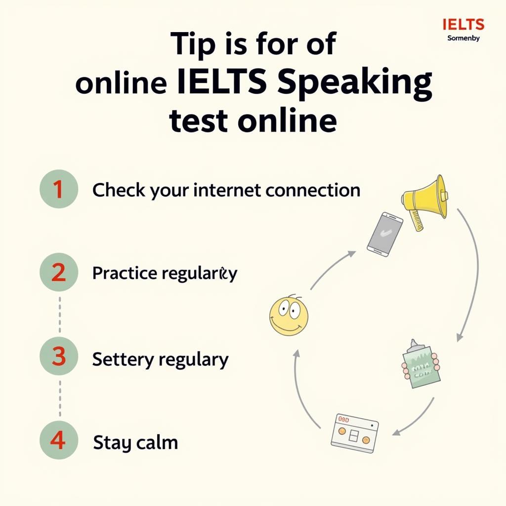 Mẹo hay vượt qua IELTS Speaking Test Online