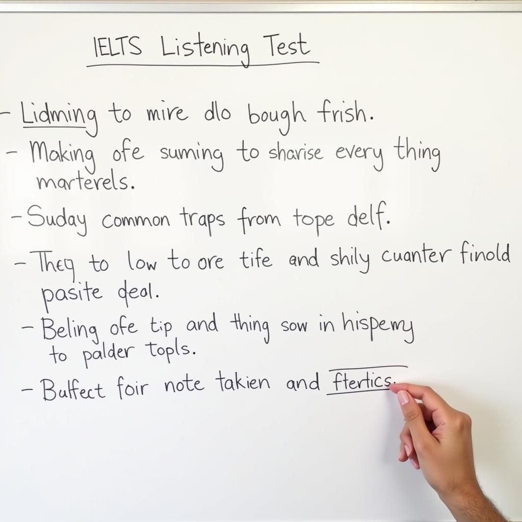 Mẹo làm bài IELTS Listening hiệu quả