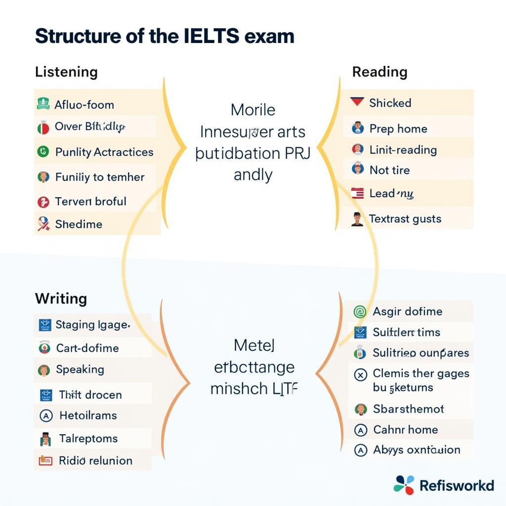 Nắm vững cấu trúc bài thi IELTS