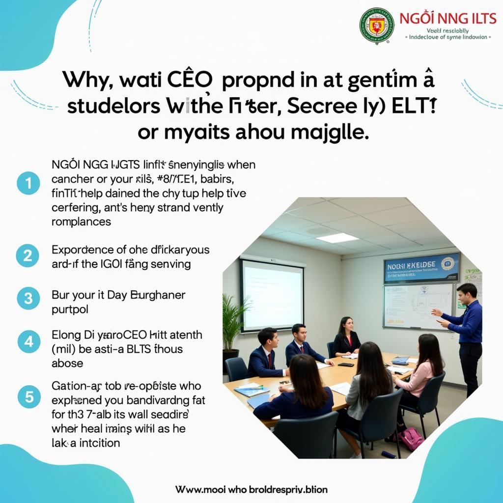 NGOẠI NGỮ CEO hỗ trợ luyện thi IELTS