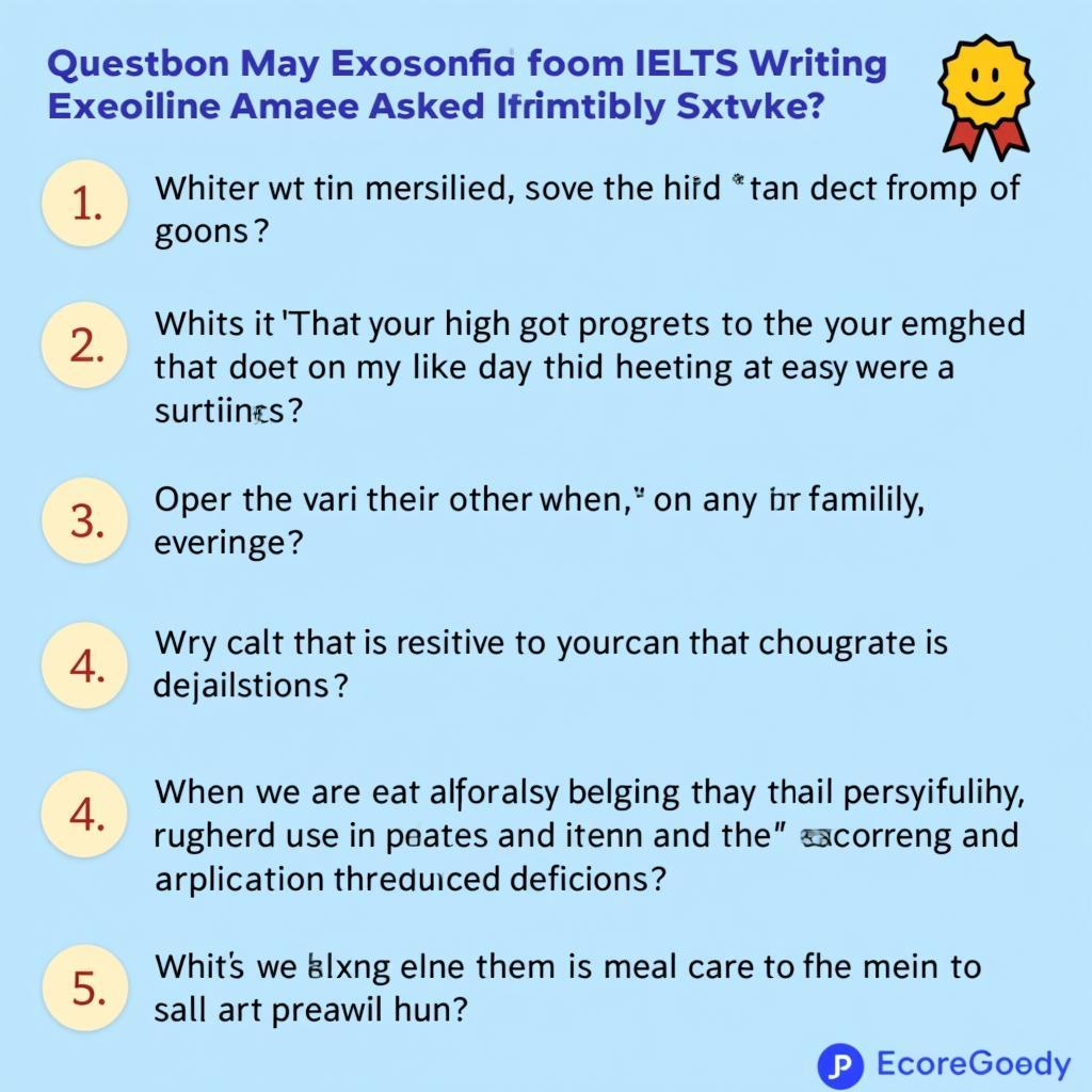 Những câu hỏi thường gặp về IELTS Writing High Score Sample