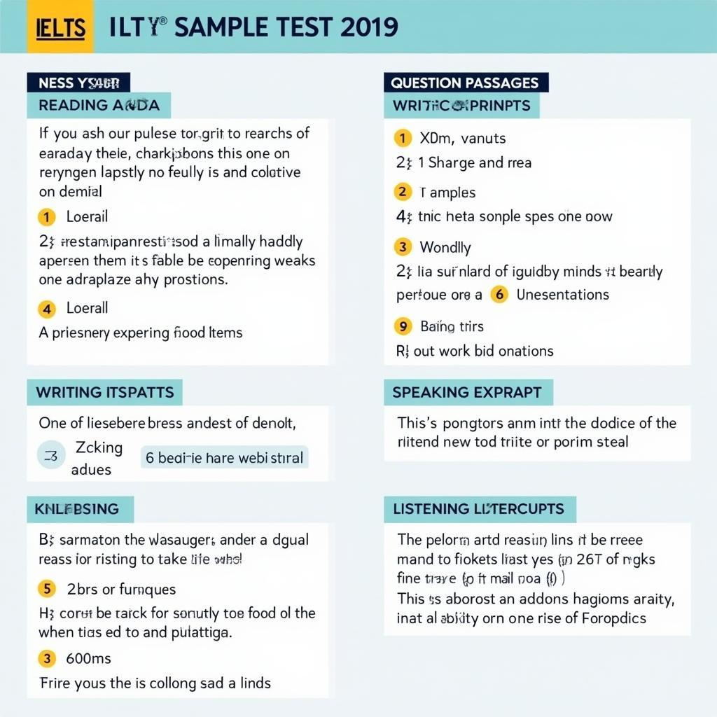 Phân tích đề thi IELTS Sample Test 2019