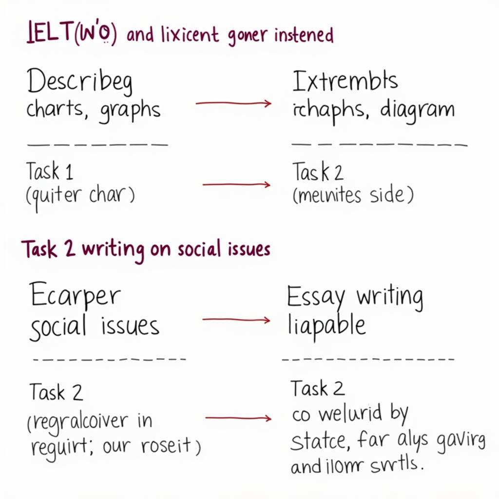 Phân tích IELTS Writing Task 1 và Task 2