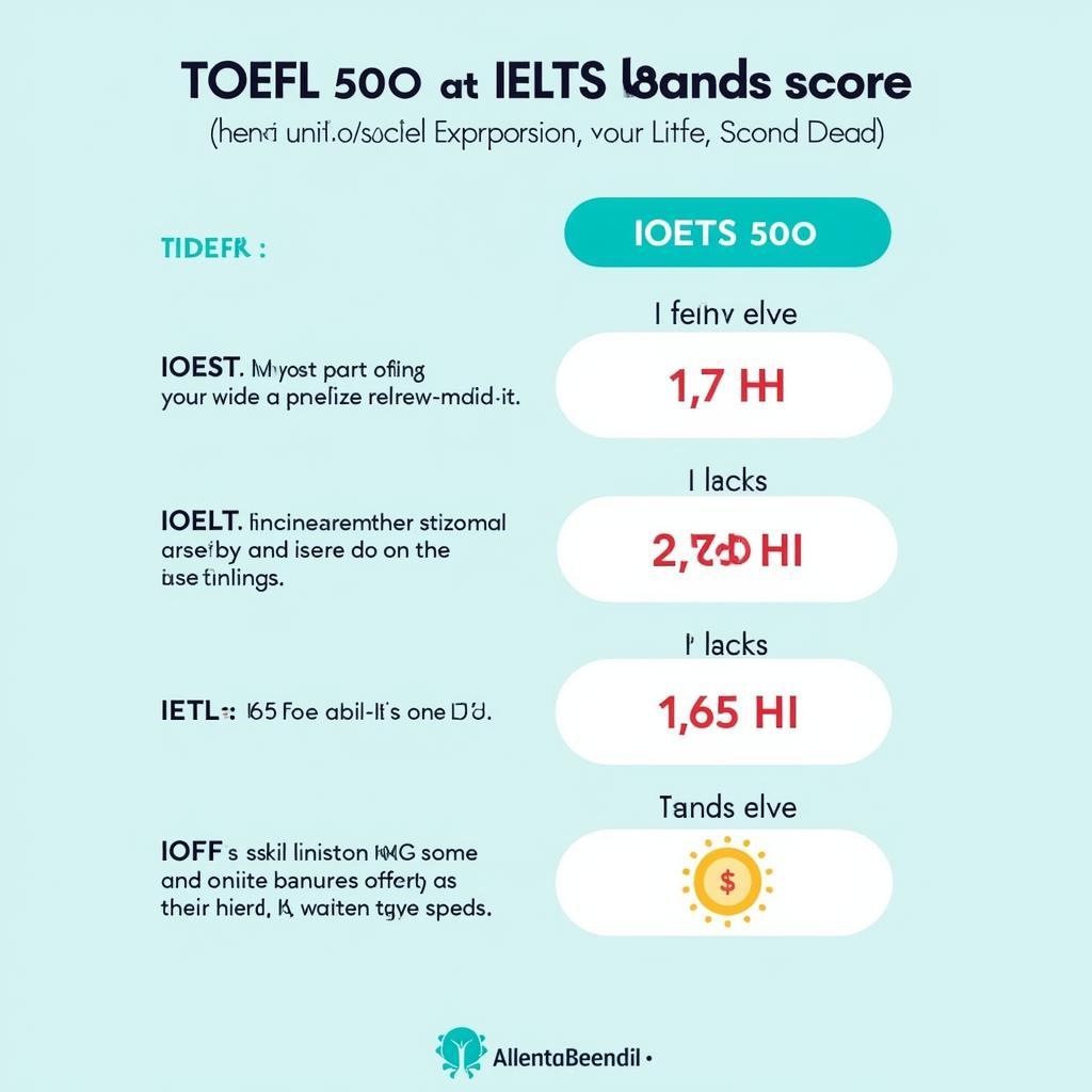 Quy đổi TOEFL 510 sang IELTS