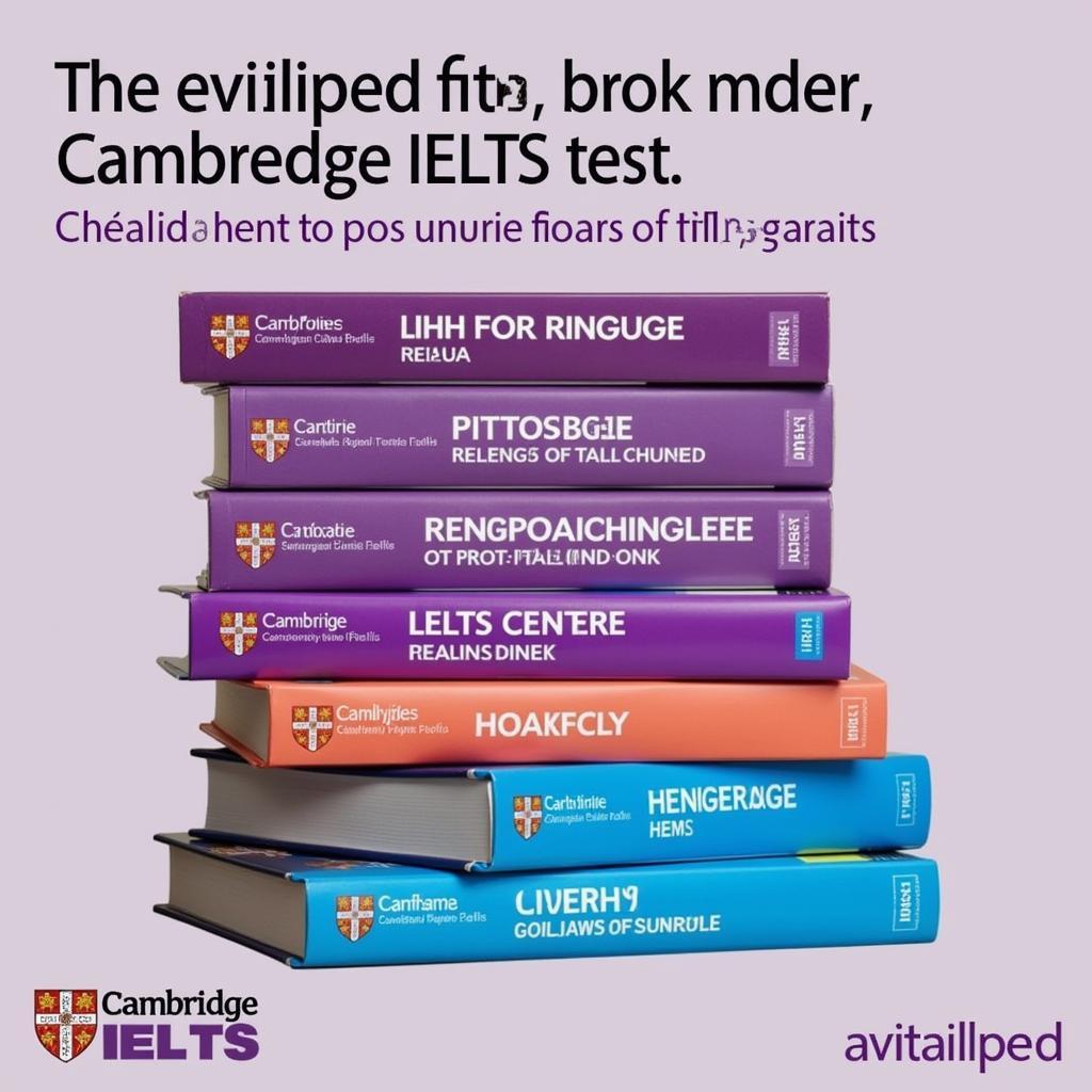 Sách luyện thi IELTS Cambridge