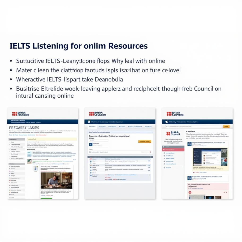 Tài nguyên luyện nghe IELTS British Council Online