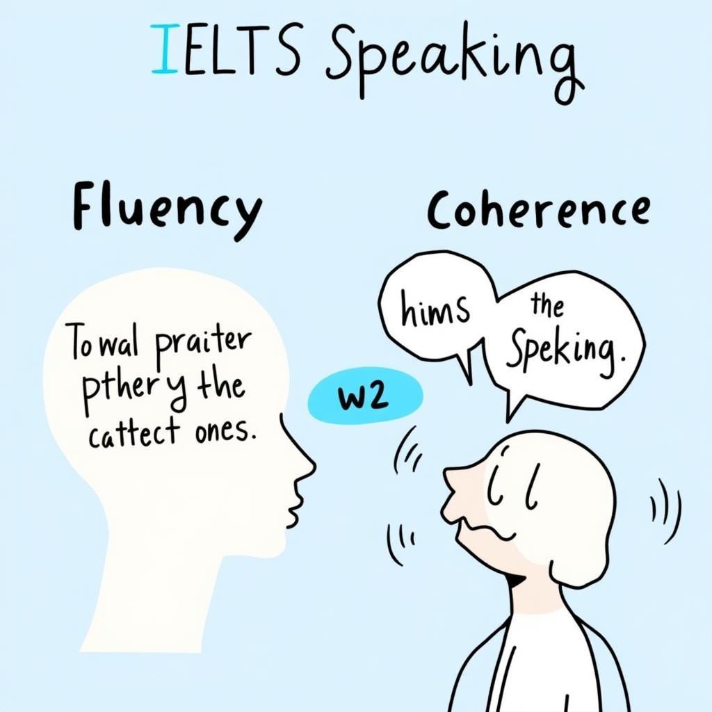 Tiêu chí chấm điểm IELTS Speaking: Lưu loát và mạch lạc