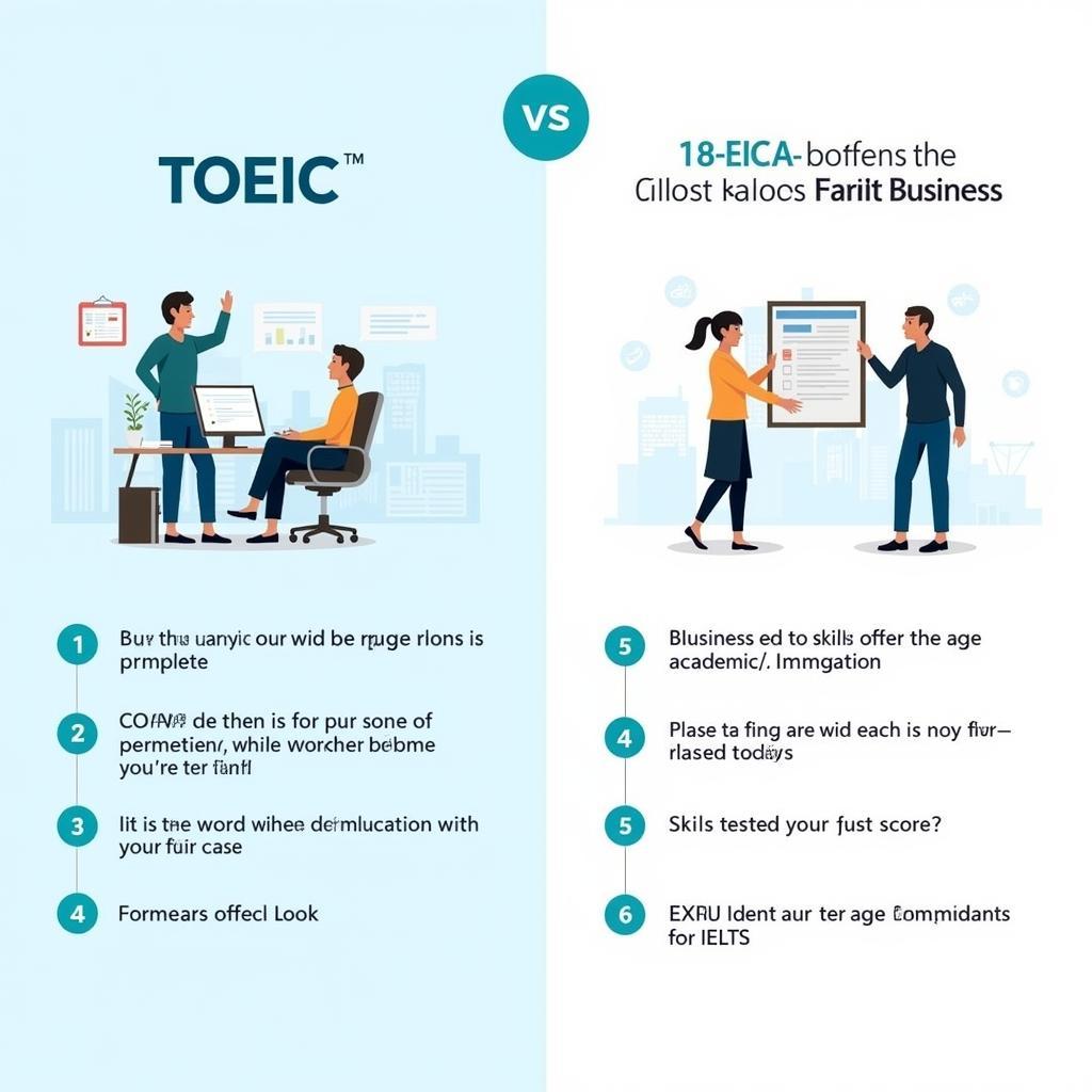 So sánh TOEIC và IELTS