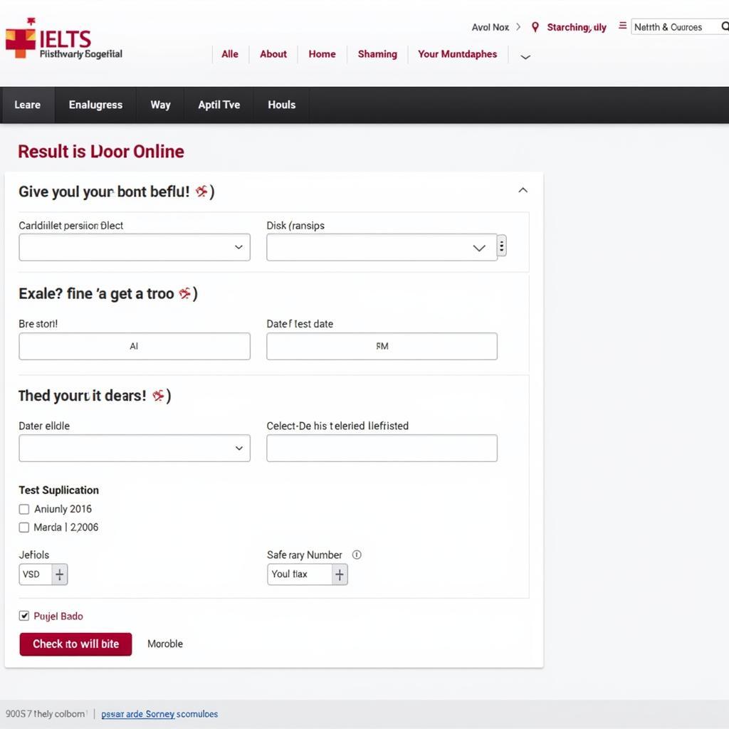 Tra cứu kết quả IELTS online